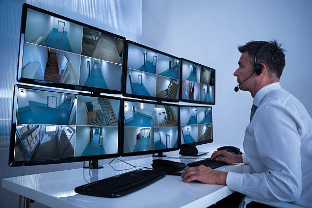 Monitoramento por câmeras de segurança